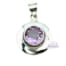 Colgante de Plata 925 con Amatista Facetada 23 mm