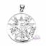COLGANTE DE PLATA 925 CON SÍMBOLO DE TETRAGRAMMATON