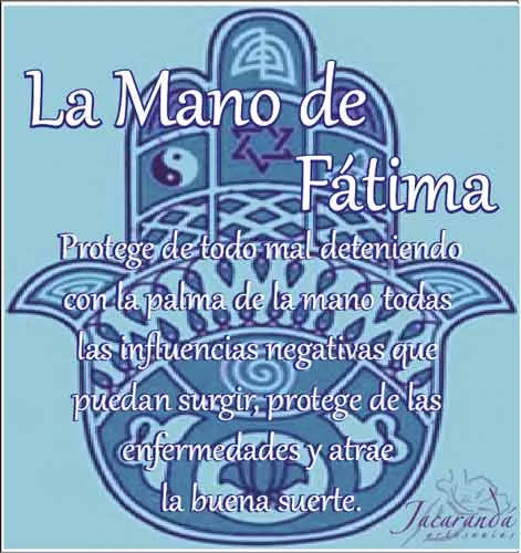 Símbolo Mano de Fátima