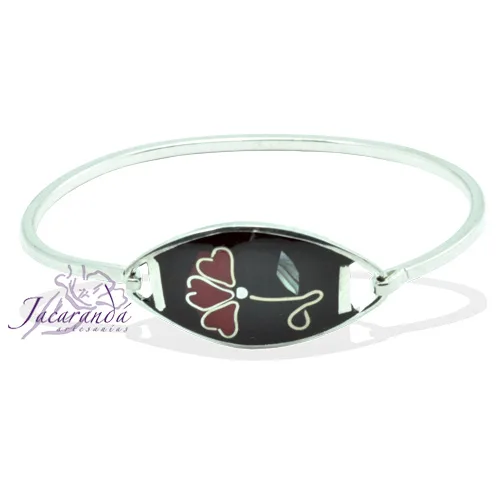 Pulsera enchapada en plata