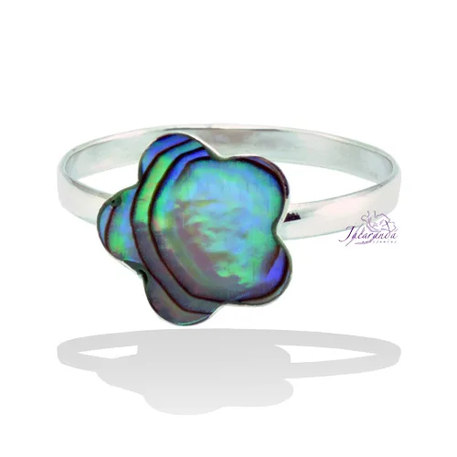 Anillo de plata 925 margarita Nacar Aliotis