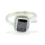 Anillo de plata 925 Strass color Cristal Amatista (Ajustable)