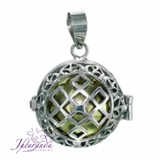 Llamador de ángeles motivo Talismán cuadros 18 mm