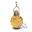 Llamador de ángeles Plata 925 con diseño Con Circón y flores color amarillo