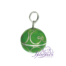 Llamador de ángeles Plata 925 con diseño Arabescos color Verde