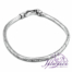 Pulsera de Plata 925 diseño Snake clásica Unisex 21 cm