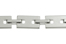 Pulsera de Plata 925 con baño de rodio diseño eslabones rectangulares