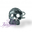 Anillo de plata regulable Catrina